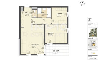 Etagenwohnung in 3500 Krems